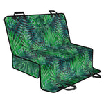 Watercolor Tropical Leaves Pattern Print Pet Car Back Seat Cover