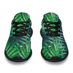 Watercolor Tropical Leaves Pattern Print Sport Shoes GearFrost