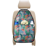 Watercolor Tropical Patchwork Print Car Seat Organizers