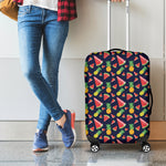 Watercolor Tropical Pattern Print Luggage Cover