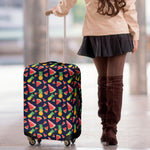 Watercolor Tropical Pattern Print Luggage Cover