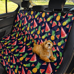Watercolor Tropical Pattern Print Pet Car Back Seat Cover