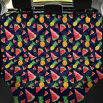 Watercolor Tropical Pattern Print Pet Car Back Seat Cover