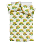 Watercolor Turtle Pattern Print Duvet Cover Bedding Set