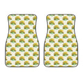 Watercolor Turtle Pattern Print Front Car Floor Mats