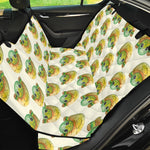 Watercolor Turtle Pattern Print Pet Car Back Seat Cover