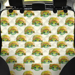 Watercolor Turtle Pattern Print Pet Car Back Seat Cover