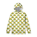 Watercolor Turtle Pattern Print Pullover Hoodie