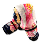 Watercolor Virgo Zodiac Sign Print Boxing Gloves