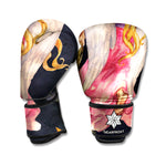 Watercolor Virgo Zodiac Sign Print Boxing Gloves