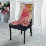Watercolor Virgo Zodiac Sign Print Dining Chair Slipcover