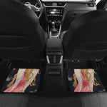 Watercolor Virgo Zodiac Sign Print Front and Back Car Floor Mats