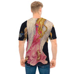 Watercolor Virgo Zodiac Sign Print Men's T-Shirt