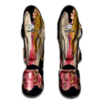 Watercolor Virgo Zodiac Sign Print Muay Thai Shin Guard