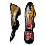 Watercolor Virgo Zodiac Sign Print Muay Thai Shin Guard