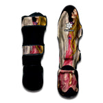 Watercolor Virgo Zodiac Sign Print Muay Thai Shin Guard