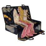 Watercolor Virgo Zodiac Sign Print Pet Car Back Seat Cover