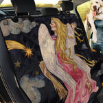Watercolor Virgo Zodiac Sign Print Pet Car Back Seat Cover