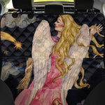 Watercolor Virgo Zodiac Sign Print Pet Car Back Seat Cover