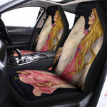 Watercolor Virgo Zodiac Sign Print Universal Fit Car Seat Covers