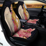 Watercolor Virgo Zodiac Sign Print Universal Fit Car Seat Covers