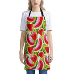 Watercolor Watermelon Pattern Print Apron