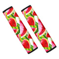 Watercolor Watermelon Pattern Print Car Seat Belt Covers