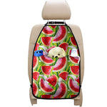 Watercolor Watermelon Pattern Print Car Seat Organizers