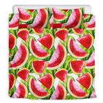 Watercolor Watermelon Pattern Print Duvet Cover Bedding Set