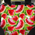 Watercolor Watermelon Pattern Print Pet Car Back Seat Cover