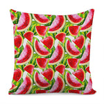 Watercolor Watermelon Pattern Print Pillow Cover
