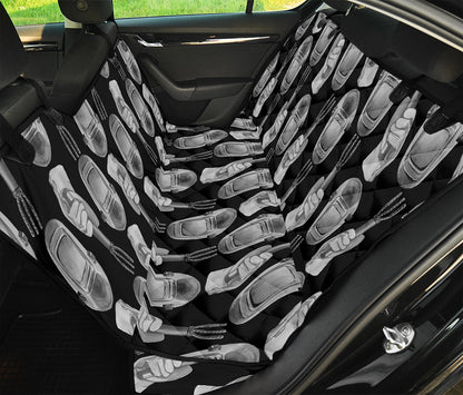 Watercolor Welder Pattern Print Pet Car Back Seat Cover
