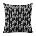 Watercolor Welder Pattern Print Pillow Cover