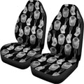 Watercolor Welder Pattern Print Universal Fit Car Seat Covers