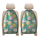 Watercolor Yarn Pattern Print Car Seat Organizers