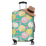 Watercolor Yarn Pattern Print Luggage Cover