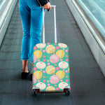 Watercolor Yarn Pattern Print Luggage Cover
