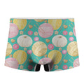 Watercolor Yarn Pattern Print Men's Boxer Briefs