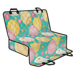 Watercolor Yarn Pattern Print Pet Car Back Seat Cover