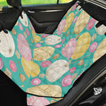 Watercolor Yarn Pattern Print Pet Car Back Seat Cover