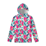 Watermelon Teal Hawaiian Pattern Print Pullover Hoodie