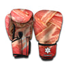 Weaving Bacon Print Boxing Gloves