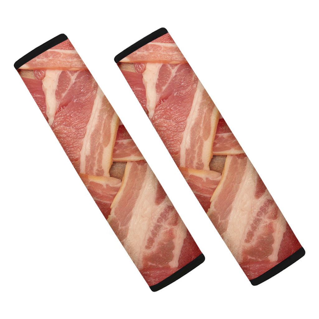 Weaving Bacon Print Car Seat Belt Covers