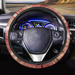 Weaving Bacon Print Car Steering Wheel Cover