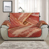 Weaving Bacon Print Half Sofa Protector