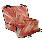 Weaving Bacon Print Pet Car Back Seat Cover