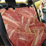 Weaving Bacon Print Pet Car Back Seat Cover