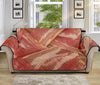 Weaving Bacon Print Sofa Protector