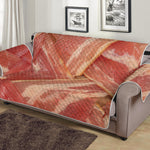 Weaving Bacon Print Sofa Protector