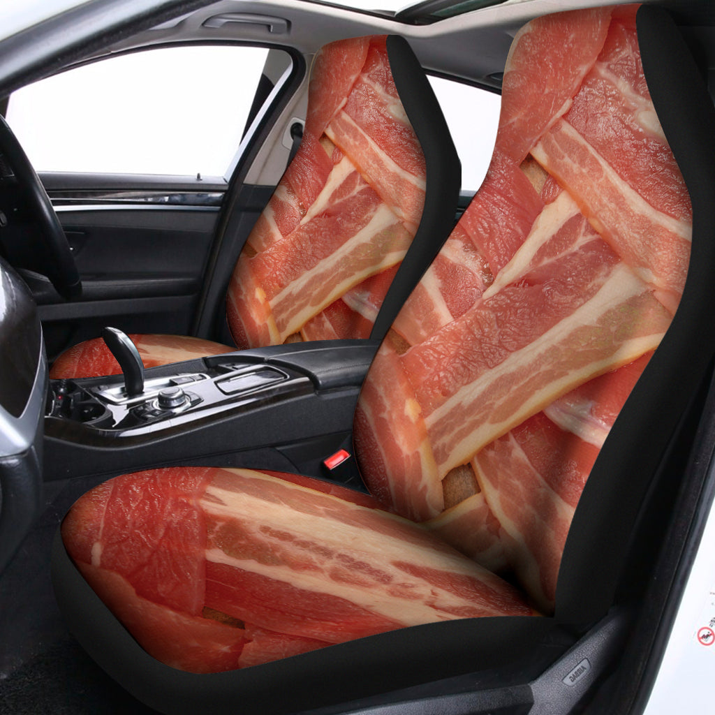 Weaving Bacon Print Universal Fit Car Seat Covers